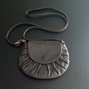 Pelle Brown Leather Crossbody Bag